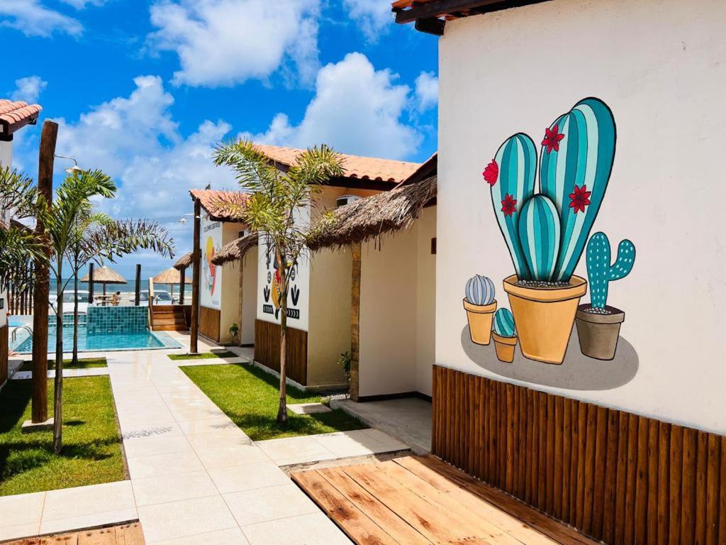 Flats Villas Litoral Sul - Praia Pontal Do Peba - Piacabucu - Al ภายนอก รูปภาพ